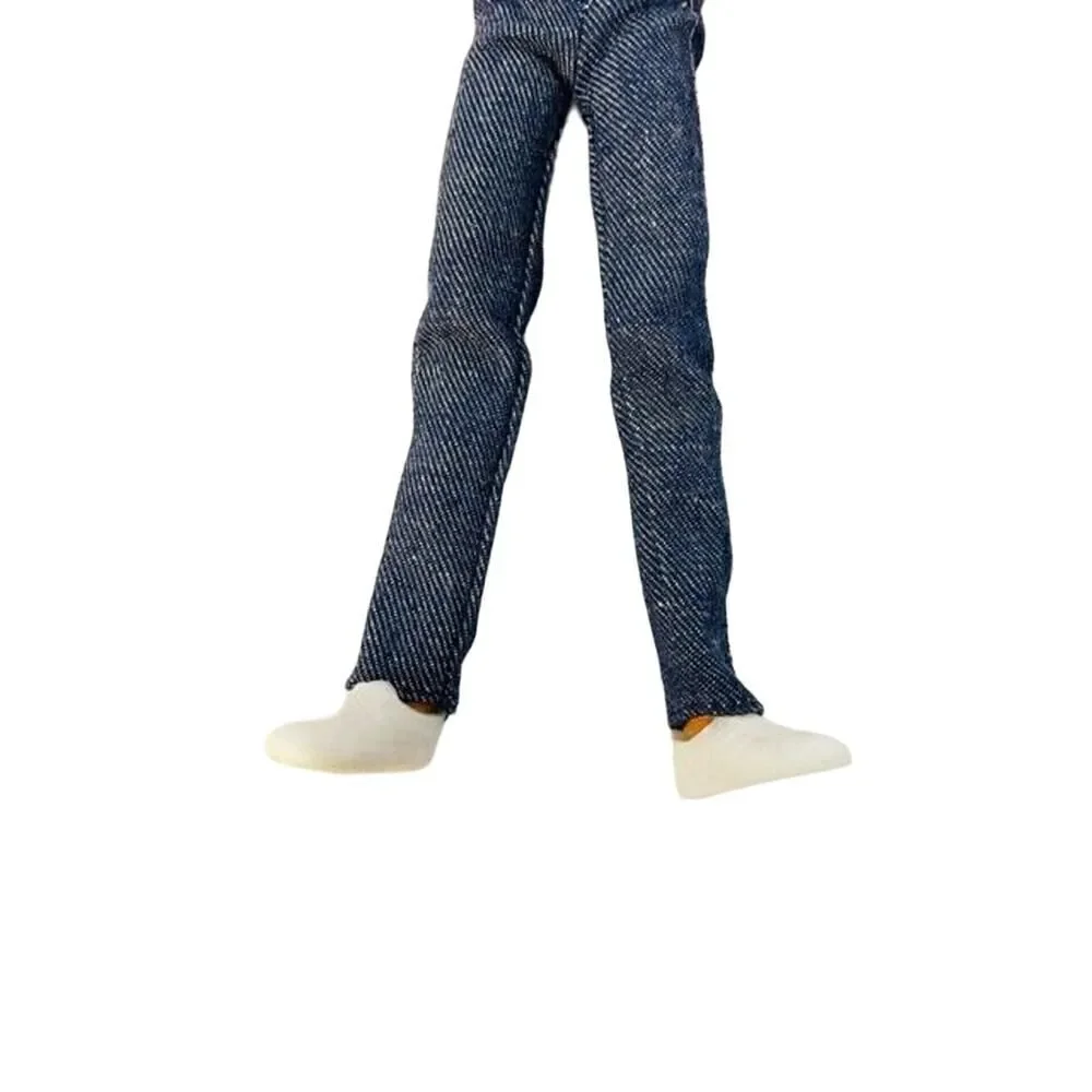 Vintage 1979 Fully articulated Ken Doll Suspenders Sneakers Jeans Sean Cassidy